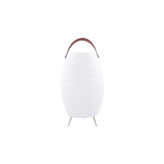AZZARDO AZZARDO lampa podłogowa BOOMBOX BUCKET RGBW z pilotem biała