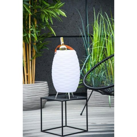 AZZARDO AZZARDO lampa podłogowa BOOMBOX BUCKET RGBW z pilotem biała