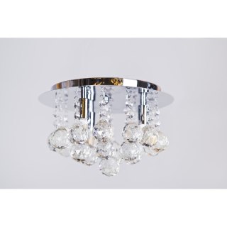 AZZARDO AZZARDO lampa sufitowa / plafon BOLLA 25 chromowana