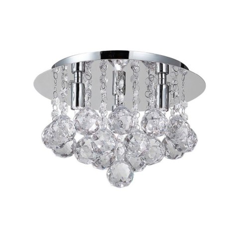 AZZARDO AZZARDO lampa sufitowa / plafon BOLLA 25 chromowana