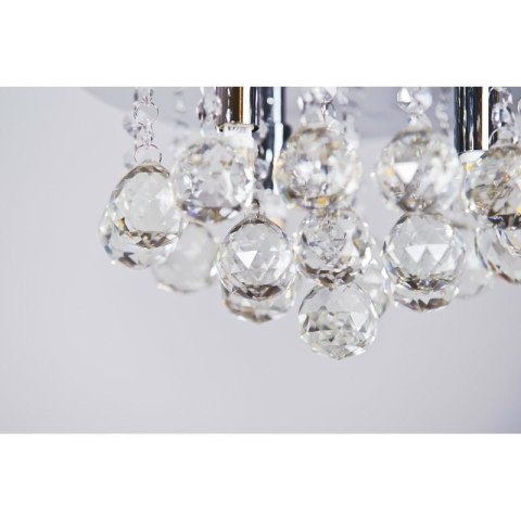 AZZARDO AZZARDO lampa sufitowa / plafon BOLLA 25 chromowana