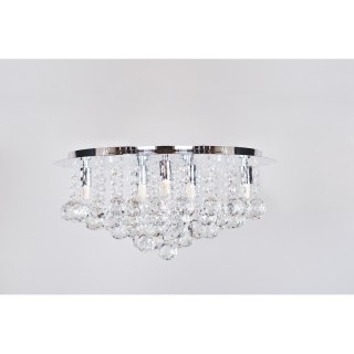 AZZARDO AZZARDO lampa sufitowa / plafon BOLLA 58 chromowana