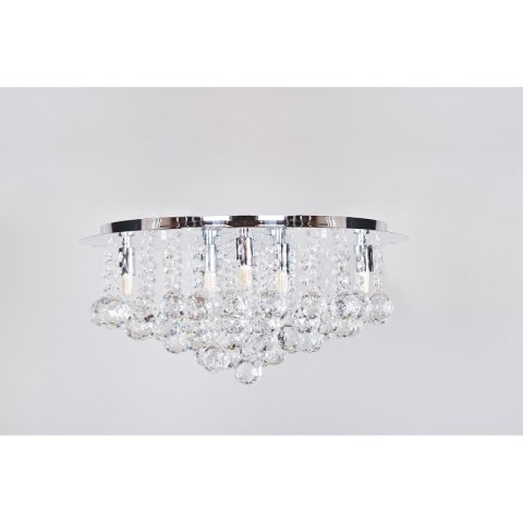 AZZARDO AZZARDO lampa sufitowa / plafon BOLLA 58 chromowana