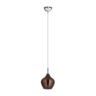 AZZARDO AZZARDO lampa wisząca AMBER MILANO 1 miedziana