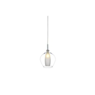 AZZARDO AZZARDO lampa wisząca AMBER MILANO 1 transparentna
