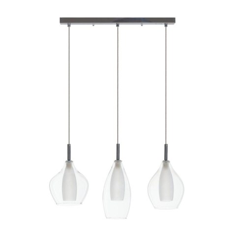 AZZARDO AZZARDO lampa wisząca AMBER MILANO 3 transparentna