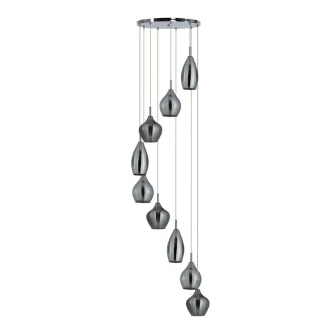 AZZARDO AZZARDO lampa wisząca AMBER MILANO 9 miedziana