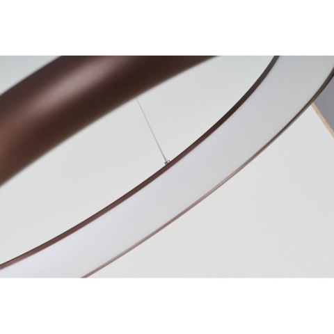 AZZARDO AZZARDO lampa wisząca ANTONIO 81 CCT z pilotem brązowa
