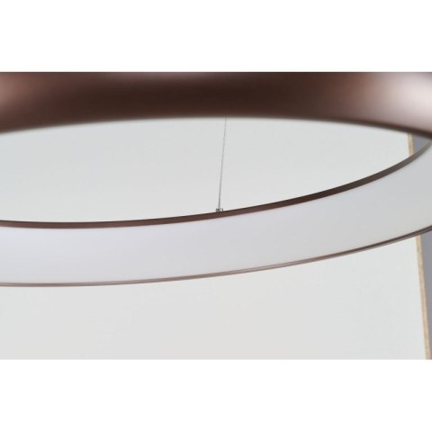 AZZARDO AZZARDO lampa wisząca ANTONIO 81 CCT z pilotem brązowa