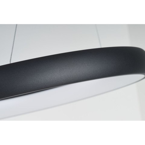 AZZARDO AZZARDO lampa wisząca ANTONIO 81 CCT z pilotem czarna