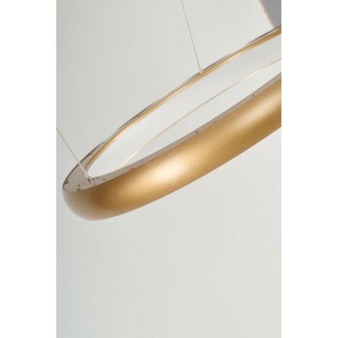AZZARDO AZZARDO lampa wisząca ANTONIO 81 CCT z pilotem złota