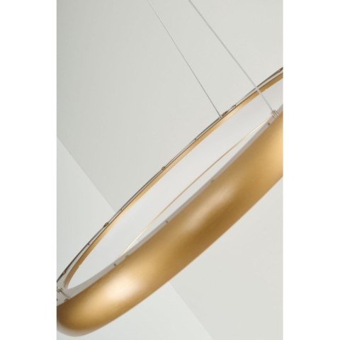 AZZARDO AZZARDO lampa wisząca ANTONIO 81 CCT z pilotem złota