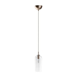 AZZARDO AZZARDO lampa wisząca BLANCA 1 transparentna