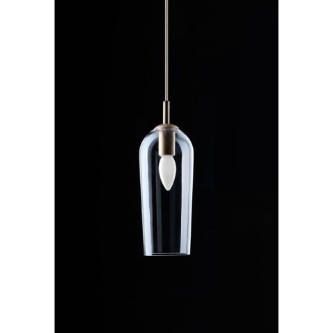 AZZARDO AZZARDO lampa wisząca BLANCA 1 transparentna
