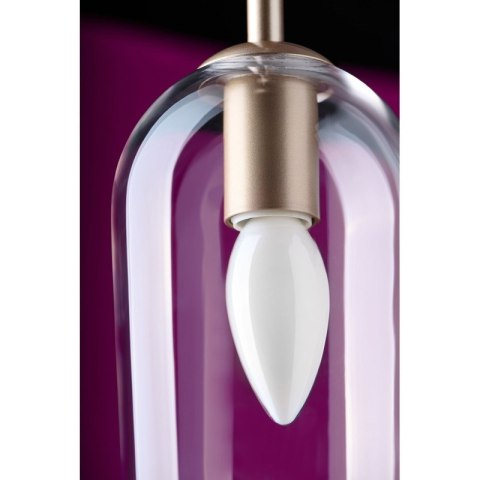 AZZARDO AZZARDO lampa wisząca BLANCA 1 transparentna