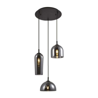 AZZARDO AZZARDO lampa wisząca BLANCA 3 chromowana