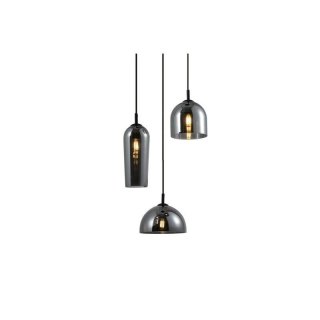 AZZARDO AZZARDO lampa wisząca BLANCA 3 chromowana