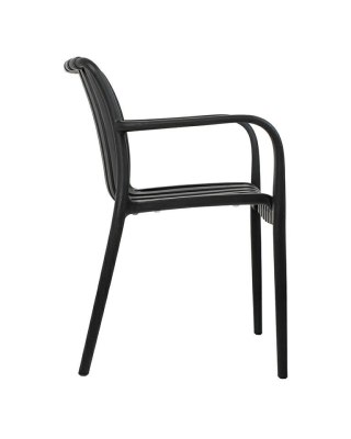 Modesto Design MODESTO zestaw 2 krzeseł STRIPS ARM czarny