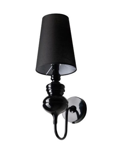 AZZARDO AZZARDO lampa ścienna BAROCO czarna