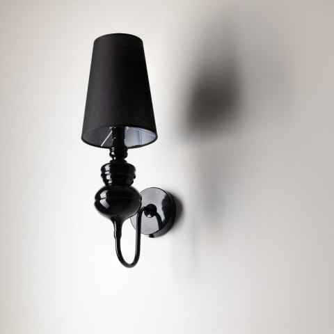 AZZARDO AZZARDO lampa ścienna BAROCO czarna