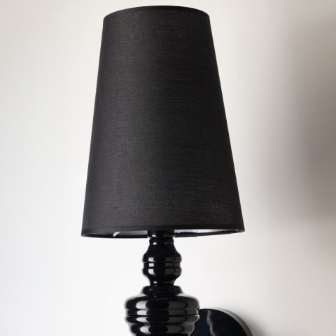AZZARDO AZZARDO lampa ścienna BAROCO czarna