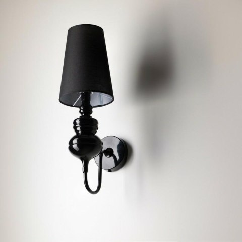AZZARDO AZZARDO lampa ścienna BAROCO czarna