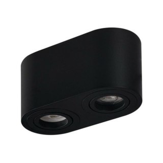 AZZARDO AZZARDO lampa sufitowa / plafon BRANT 2 czarna
