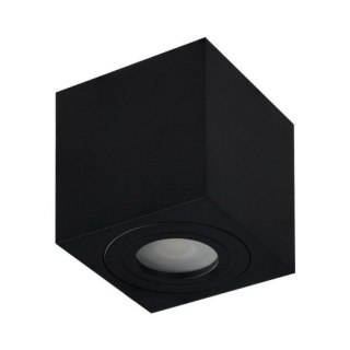 AZZARDO AZZARDO lampa sufitowa / plafon BRANT SQUARE IP44 czarna