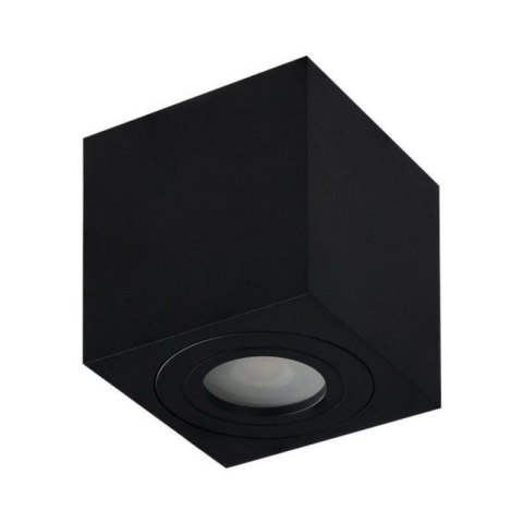 AZZARDO AZZARDO lampa sufitowa / plafon BRANT SQUARE IP44 czarna