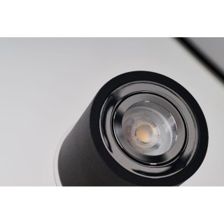 AZZARDO AZZARDO lampa sufitowa / plafon BRANT czarna / chromowana