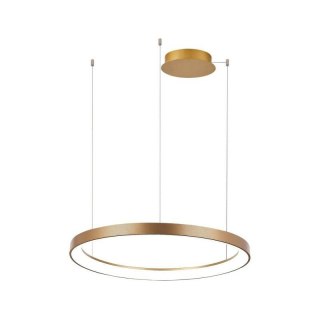 AZZARDO AZZARDO lampa wisząca AGNES 48 DIMM CCT SWITCH złota