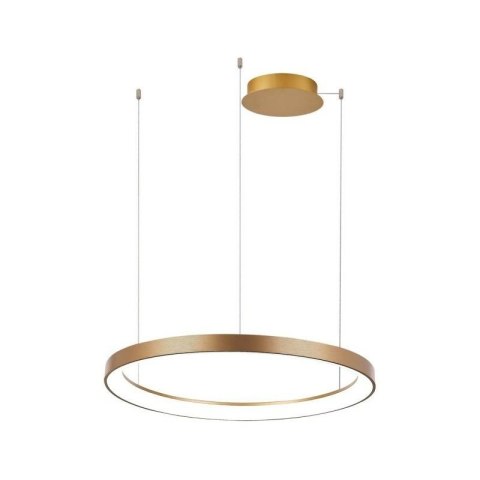 AZZARDO AZZARDO lampa wisząca AGNES 48 DIMM CCT SWITCH złota