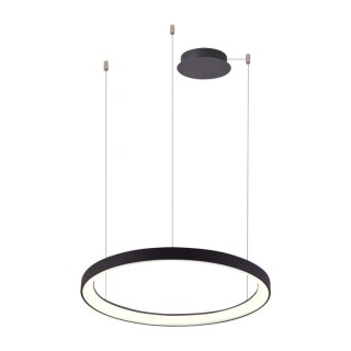 AZZARDO AZZARDO lampa wisząca AGNES 58 DIMM CCT SWITCH czarna