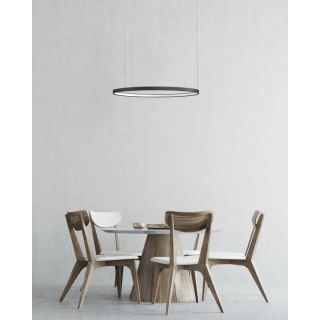 AZZARDO AZZARDO lampa wisząca AGNES 58 DIMM CCT SWITCH czarna