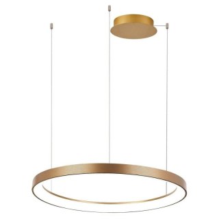 AZZARDO AZZARDO lampa wisząca AGNES 78 DIMM CCT SWITCH złota