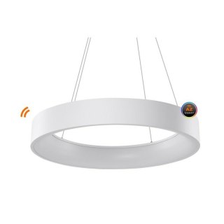 AZZARDO AZZARDO lampa wisząca SOLVENT R 110 CCT SMART z pilotem biała
