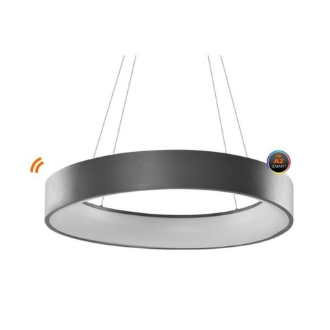 AZZARDO AZZARDO lampa wisząca SOLVENT R 110 CCT SMART z pilotem szara
