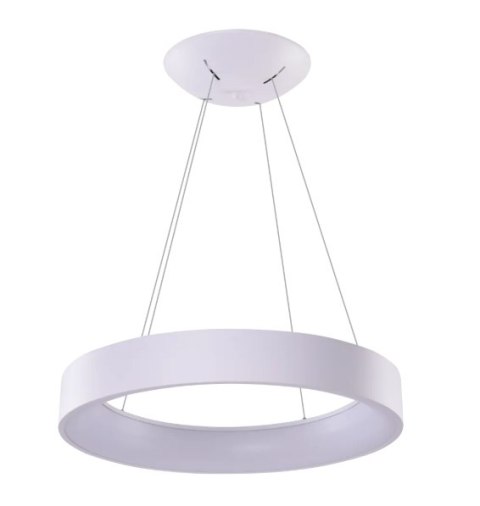 AZZARDO AZZARDO lampa wisząca SOLVENT R 80 CCT SMART z pilotem biała