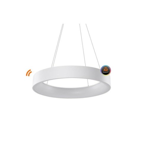 AZZARDO AZZARDO lampa wisząca SOLVENT R 80 CCT SMART z pilotem biała