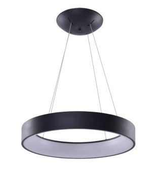 AZZARDO AZZARDO lampa wisząca SOLVENT R 80 CCT SMART z pilotem czarna