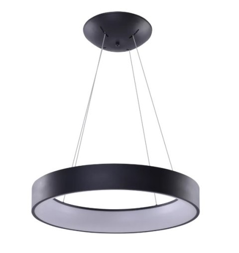 AZZARDO AZZARDO lampa wisząca SOLVENT R 80 CCT SMART z pilotem czarna
