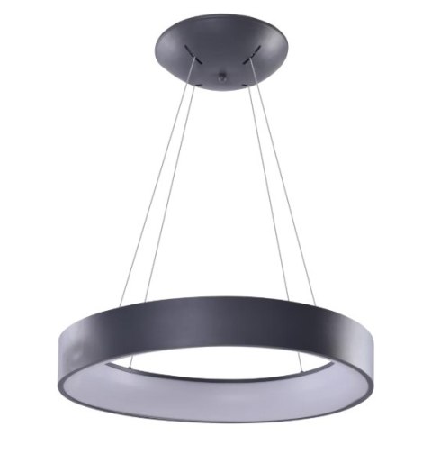 AZZARDO AZZARDO lampa wisząca SOLVENT R 80 CCT SMART z pilotem szara