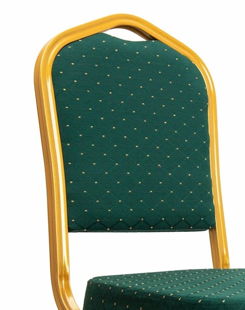 King Home Zestaw 4 krzeseł bankietowych HEKATE zielony