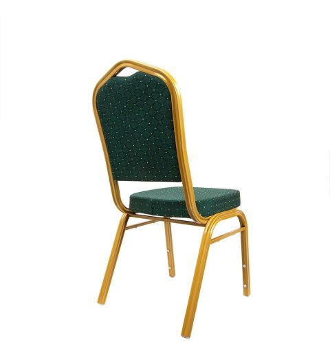 King Home Zestaw 6 krzeseł bankietowych HEKATE zielony