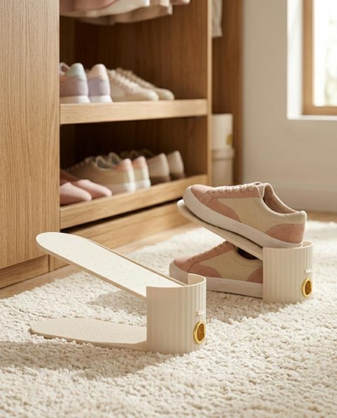 SHP Zestaw 6 wkładek do szafy na buty SHP EASY beżowy