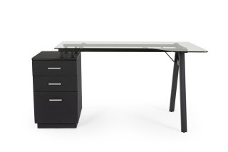 BIZZOTTO biurko CHARLIE czarne