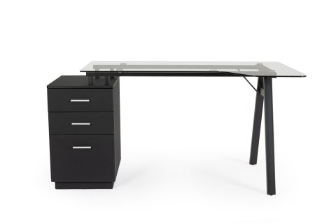 BIZZOTTO biurko CHARLIE czarne