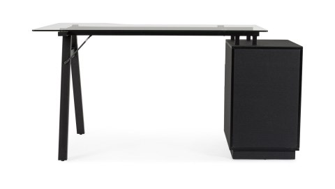 BIZZOTTO biurko CHARLIE czarne