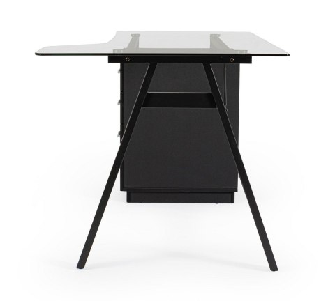 BIZZOTTO biurko CHARLIE czarne