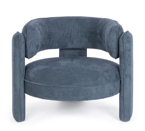 BIZZOTTO fotel AISHA niebieski